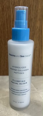 Vitamins and Sea Plumping Facial Elixir with Hyaluronic Acid 4fl Oz