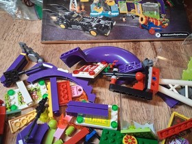 Lego 76035 Jokerland Partial Builds DC w/ Manual No Minifigures