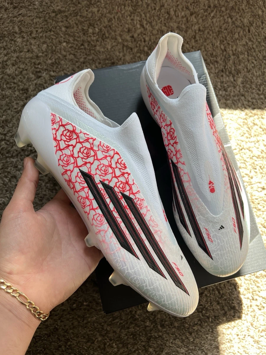 Lamine Yamal x adidas F50 Elite Laceless FG Cloud White Black