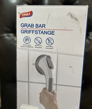 TAILI Grab Bars for Bathtubs and Showers 2 Pack Suction Grab Bar Gray 16.8