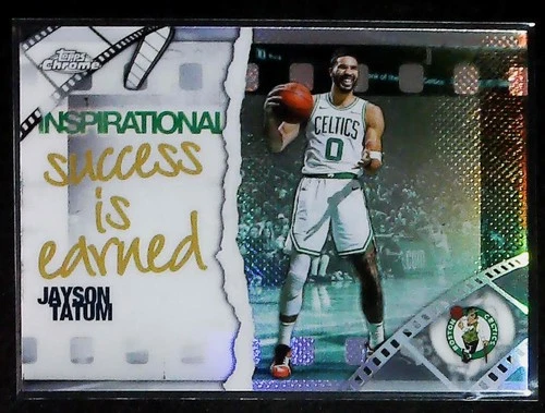 2025 Topps Chrome Jayson Tatum Base (RAW)