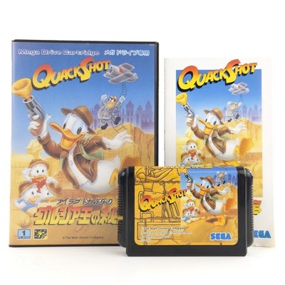 Sega Mega Drive: Quackshot - MD 16-BIT Cartridge OVP (NTSC-J JAPAN)