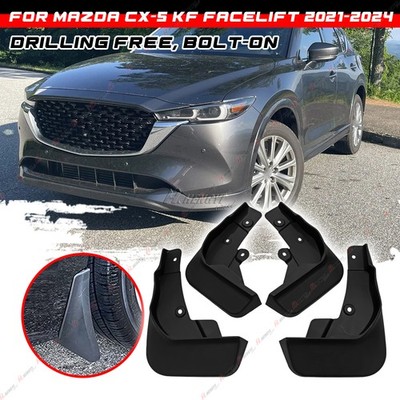 Für Mazda CX-5 KF 2021-2024 Facelift Set Schmutzfänger Spritzschutz Vorne Hinten