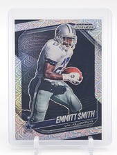 EMMITT SMITH 2025 PRIZM BLACK FOOTBALL MOJO #40 COWBOYS /25 Q5466