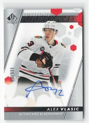 2022-23 SP Authentic - Autographed Future Watch Alex Vlasic #111 /999 (AU, RC)