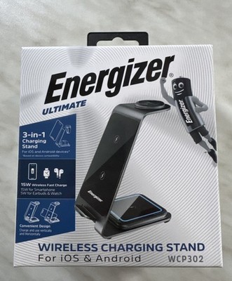 Energizer ultimate 3 in 1 Charging Stand for iOS & Android neu