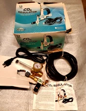 Titan Controls CO2 Regulator 702710 1 Amp 120V 60HZ+BRAND NEW but box is ruined+