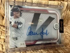 2026 Topps Tribute Aaron Judge Game Used Relic Patch Auto 3/5