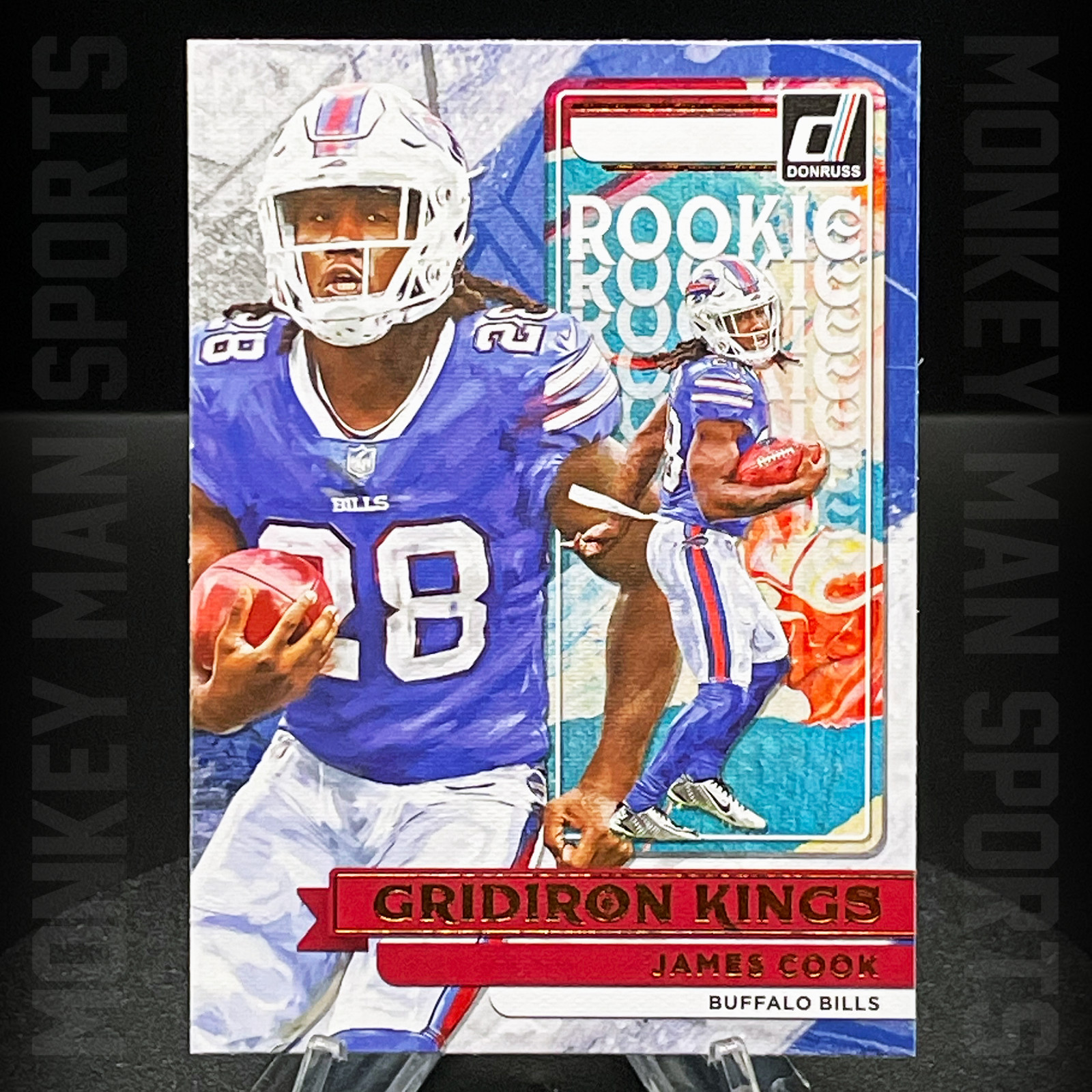 James Cook Panini Donruss Rookie Gridiron Kings #RGK12 Base