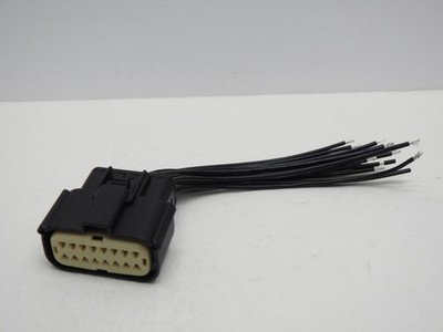 16-Wire Front Headlight Lamp Connector Plug for Dodge Challenger Some Jeep 16Pin