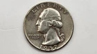 1957 D US ¼ Dollar Coin - Washington Silver Quarter - KM#164