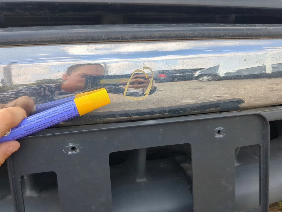 1999-2002 Ford F-150 Front Bumper - Oem Z9VIT Foto 3 de 3