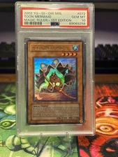 Yu-Gi-Oh Toon Mermaid MRL 1st Ed PSA 10 Gem Mint Ultra Rare