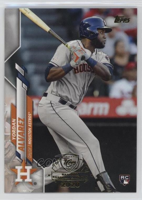 2020 Topps Chrome Yordan Alvarez #UP-3 Rookie RC wq8