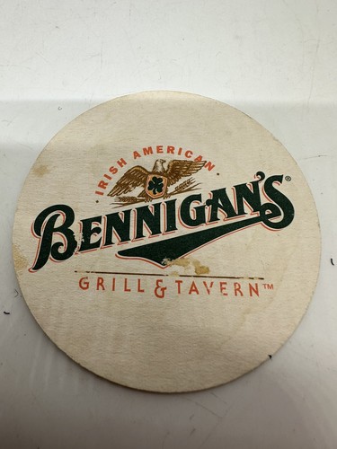 John Madden Signed Autographed Bennigan’s Coaster - Picture 2 of 3