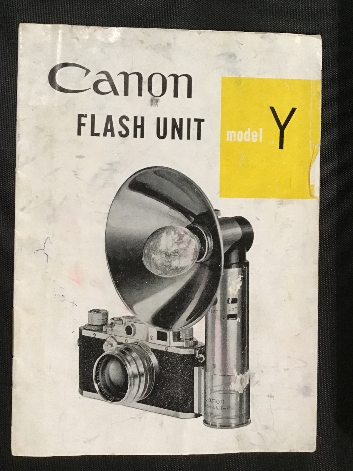CANON FLASH UNIT MODEL Y