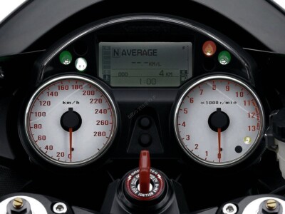 Kawasaki ZZR 1400 ZX-14 06-11 Cerclages De Compteur Aluminium