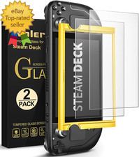 2-Pack Anti-Glare Etched Screen Protector for Steam Deck 7.0''/Steam Deck OLED 7