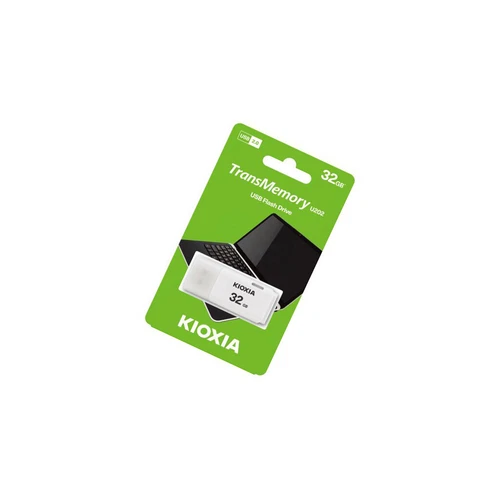 LU202W032GG4 Pendrive USB 2.0 32GB USB A HAYABUSA Color: White KIOXIA