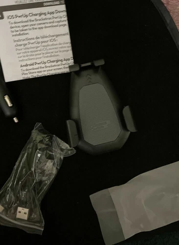 New Bracketron PwrUp Qi 10W Fast Charge Wireless Gravity Mount BT2-952-2 - Black - Picture 7 of 12