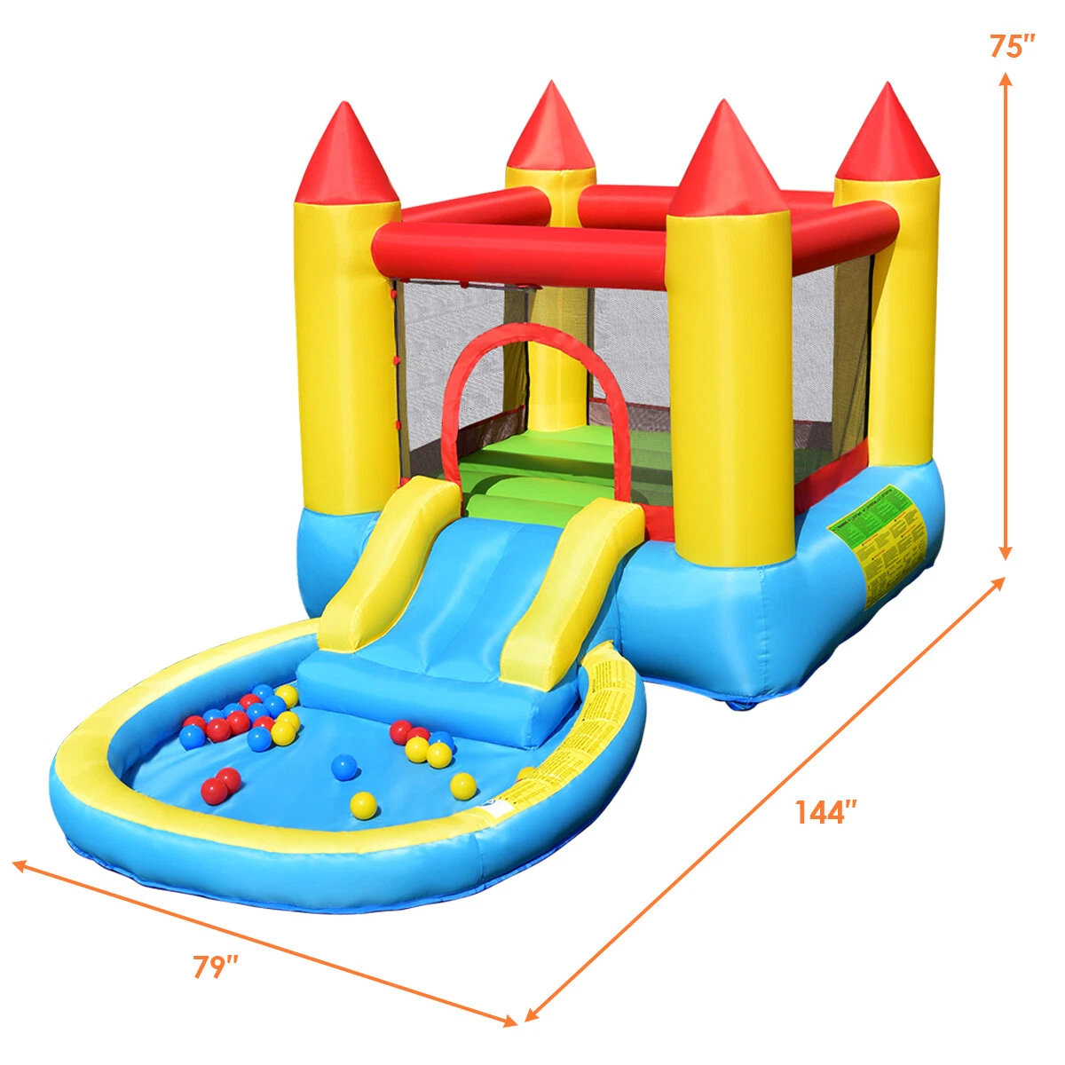 Inflatable jumping castle online