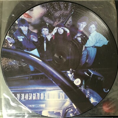 THE CARS 'SINCE YOU'RE GONE - BEST FRIENDS GIRL - LET'S GO' PICTURE DISC 12'' 