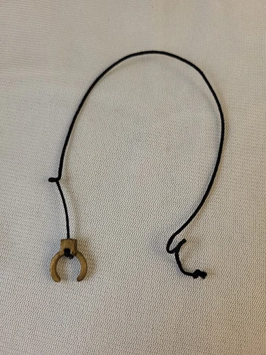 One Vintage Jabbas Palace Accessories, Slave Collar And String