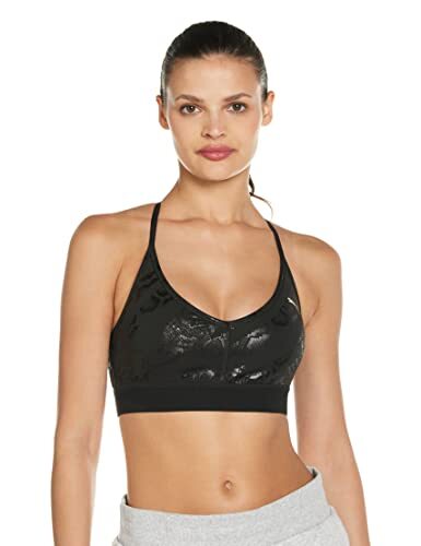 PUMA Damski Train Untmd Biustonosz sportowy o niskim wpływie, Puma Czarny, X-Small US