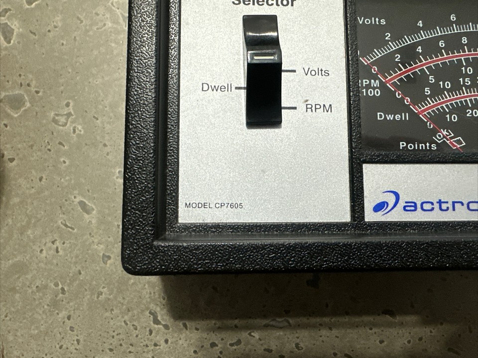 Actron Model CP7605 Dwell Tach Volts Meter eBay