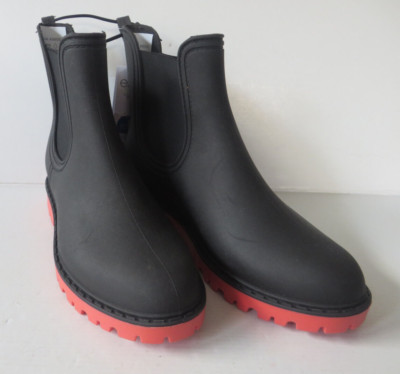 neu ° ESMARA chice Gummi-Stiefeletten Gr. 37 schwarz Damen Schuhe Gummistiefel