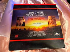 Laser Disc Movie, Far And Away, Tom Cruise And Nichole Kidman. Very Good Shape