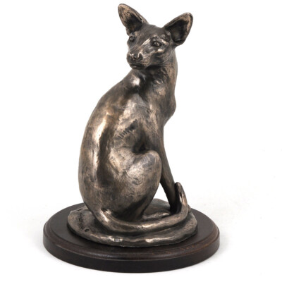 Egyptian Mau Cat cat statuette, office figurine, trophy for a cat show