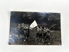 VECCHIA FOTOGRAFIA CARTOLINA DIVISE MILITARI GUERRA OLD PHOTOGRAPH