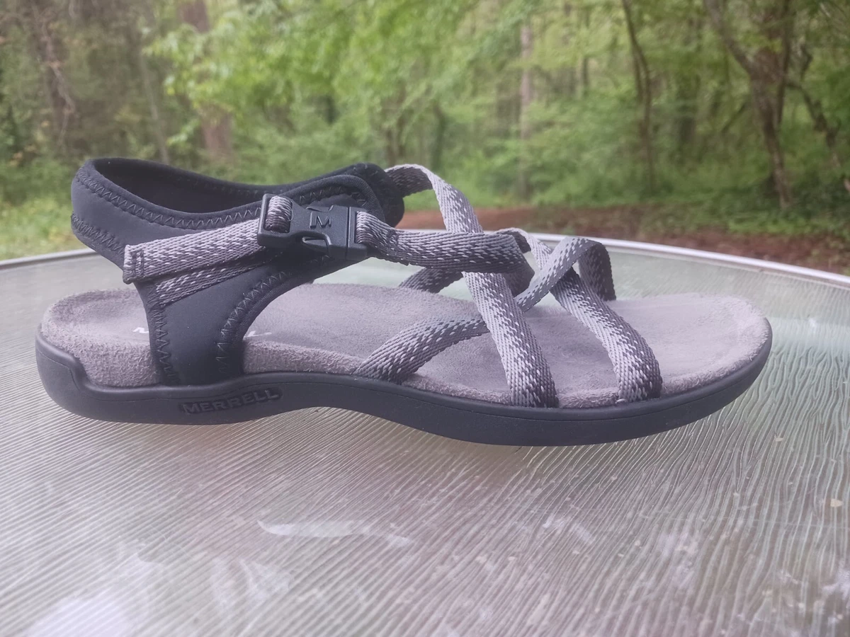 Ladies merrell sandals clearance on sale