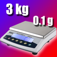 G&G Eky 3Kg/0,1G PräZisionswaage Laborwaage Feinwaage Industriewaage