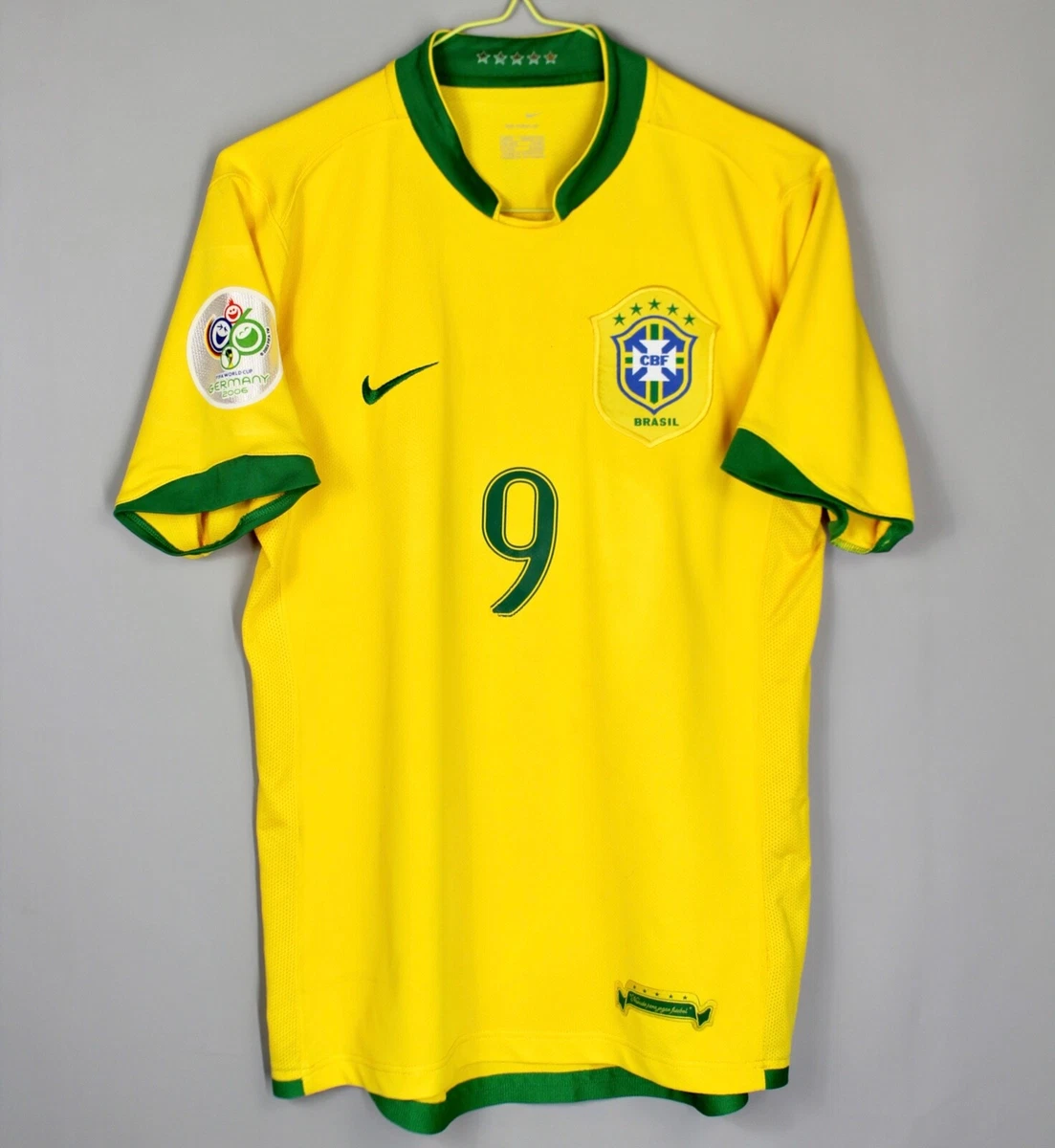 brazil home football shirt