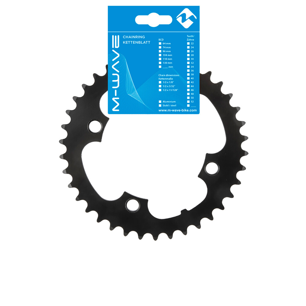 corona e-bike 1/2x3/32 38d bosch gen1+3 / brose nero CC691980 M-Wave Guarnitura