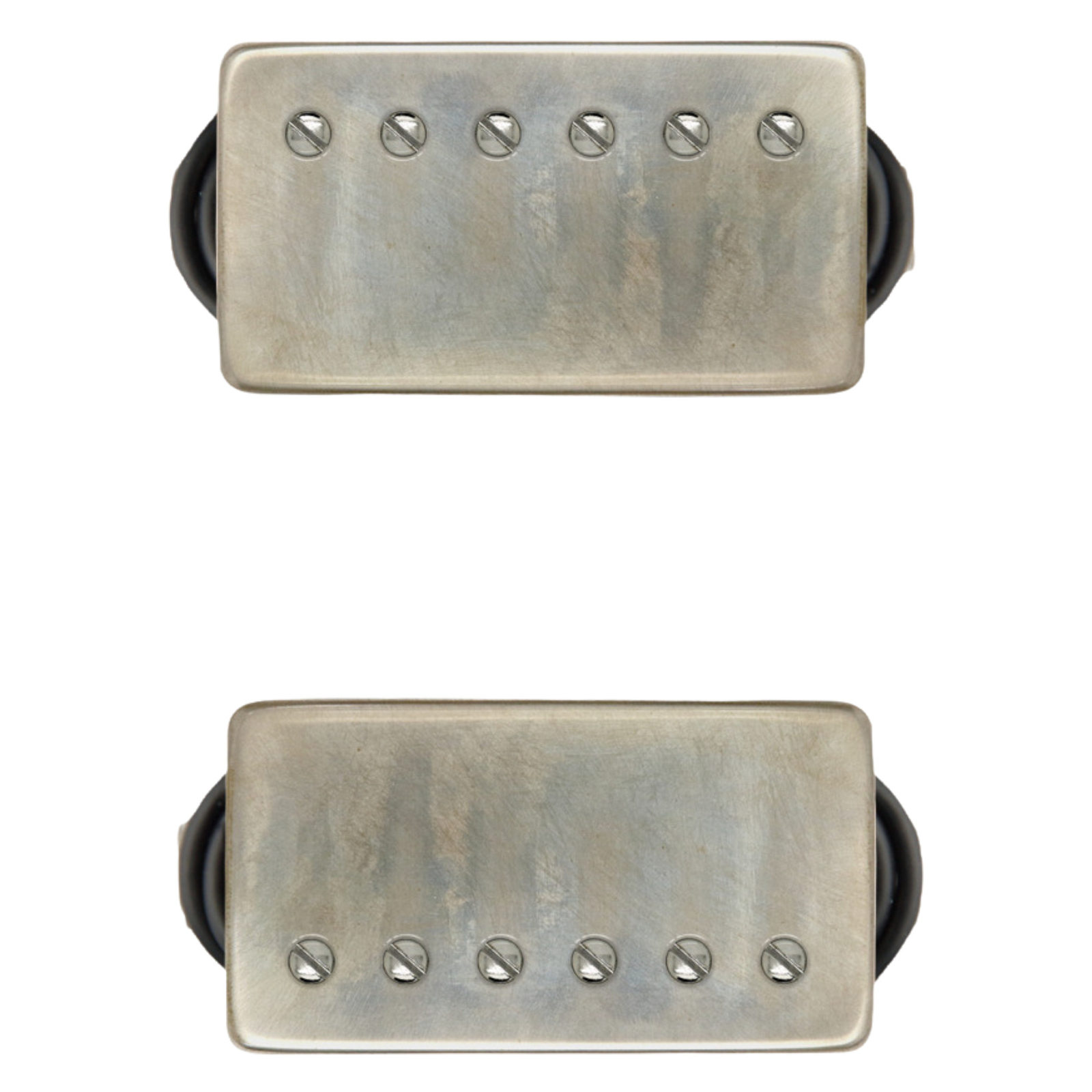Набор звукоснимателей Mule Humbucker Bare Knuckle с состаренными никелевыми крышками
