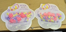 Lot of 2 Easter craft bead kit basket filler party supply for ages 5+