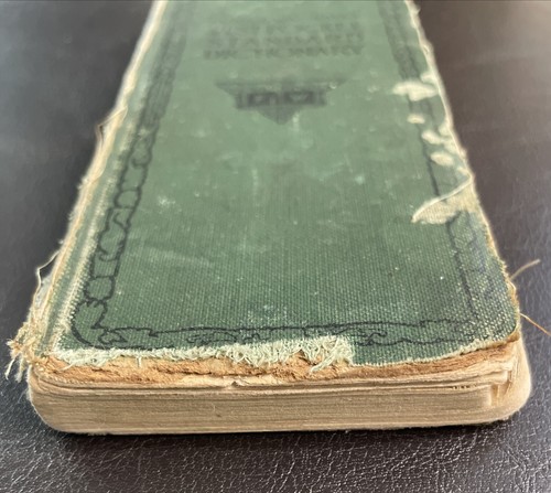 Funk & Wagnalls Vest Pocket Standard Dictionary Antique 1926 Green Educational - Picture 2 of 13