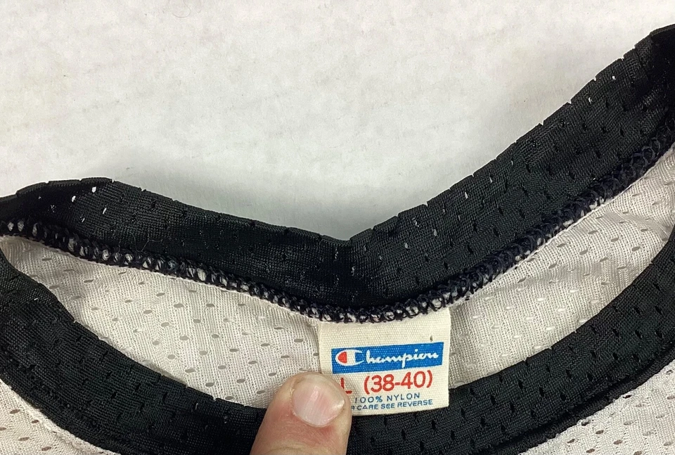 Camiseta de hockey vintage de los Pittsburgh Penguins años 70 campeón barra azul NHL Foto 4 de 4