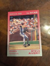 STEVE AVERY 1992 STAR COMPANY NOVA #71 FREE SHIP