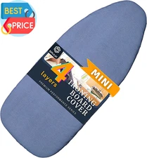 12.5 X 30 Inch Smart Table Top Ironing Board Cover and Pad with Standard Size, F