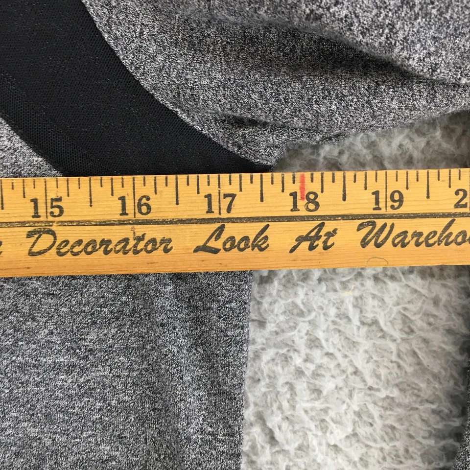 Calvin Klein длинным рукавом футболка женщин Xs серый круглый вырез сетки повседневный топ - Изображение 4 из 4