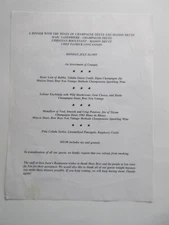 Don Juan's restaurant July 26 1993 restaurant menu Chicago IL Patrick Concannon 