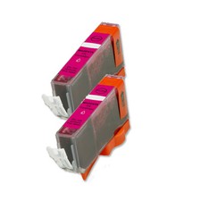 2 MAGENTA Ink Cartridge for Canon Printer CLI-221M MP560 MP620 MP640 iP4700