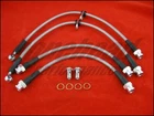 Techna-Fit Stainless Steel Braided Brake Lines 2004-2008 Acura TL Type S Brembo