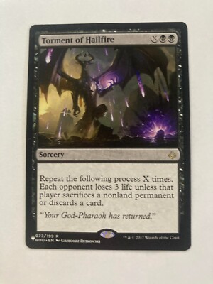 Torment of Hailfire - The List Reprints (LIST) MTG 77 | eBay