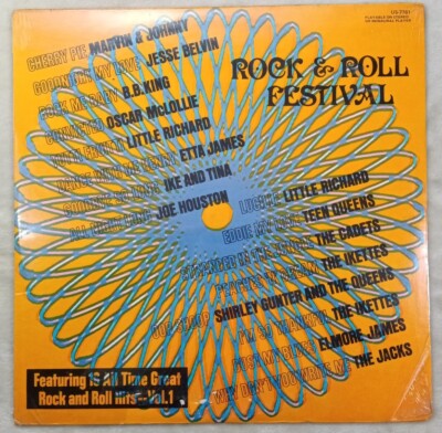 Rock & Roll festival Great hits vol 1 SEALED LP record Superior BB Richard James