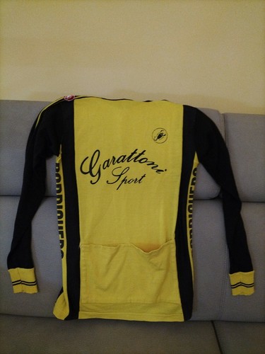Castelli Maglia Ciclismo lana Vintage Eroica Anni 80 Colnago Bianchi de Rosa - Foto 5 di 8